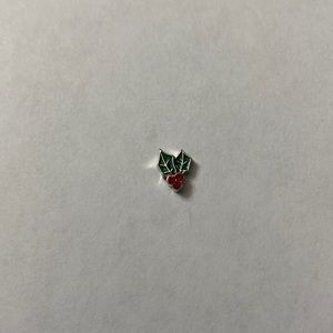 (5/$15) Origami Owl Mistletoe Charm